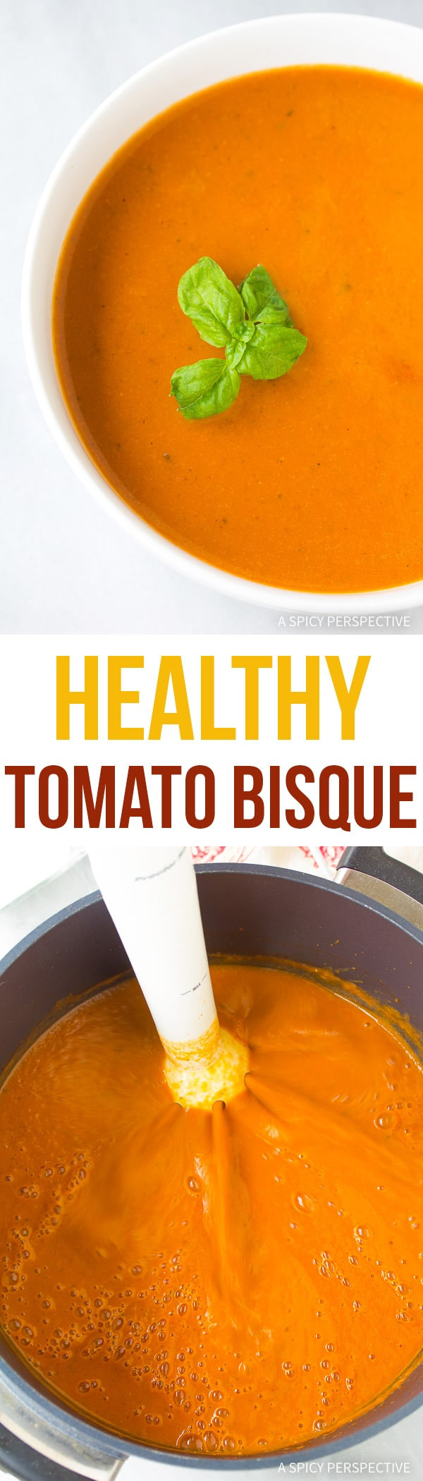 Healthy Tomato Bisque Recipe
 Healthy Tomato Basil Bisque A Spicy Perspective