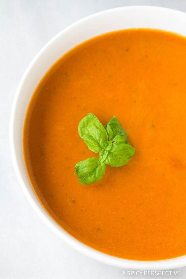 Healthy Tomato Bisque Recipe
 Healthy Tomato Basil Bisque A Spicy Perspective