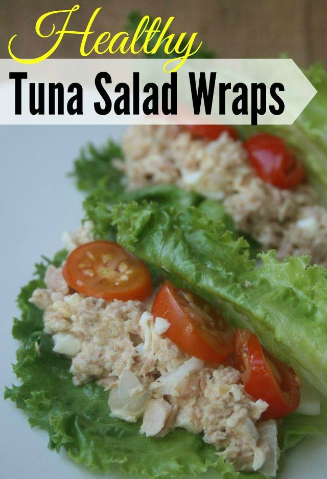 Healthy Tuna Dinners
 Weight Watchers Lunch Healthy Tuna Salad Wraps