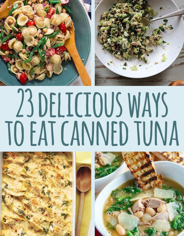Healthy Tuna Dinners
 23 Cool Things To Do With Canned Tuna
