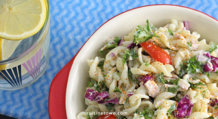 Healthy Tuna Macaroni Salad
 Easy Healthy Tuna Macaroni Salad with Greek Yogurt