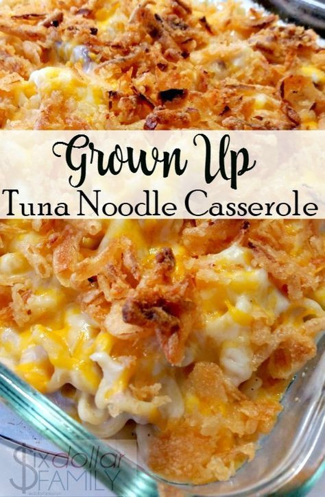 Healthy Tuna Noodle Casserole Recipe
 Casserole Recipes Grown Up Tuna Noodle Casserole