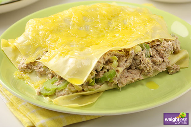 Healthy Tuna Recipes Weight Loss
 Tuna & Leek Open Lasagne