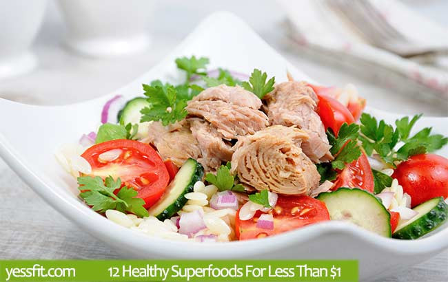 Healthy Tuna Recipes Weight Loss
 12 Healthy Superfoods For Less Than $1 YessFit