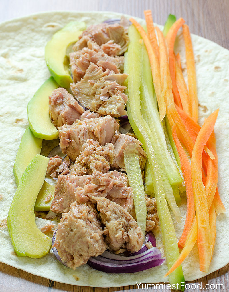 Healthy Tuna Snacks
 Healthy Tuna Wraps Recipe from Yummiest Food Cookbook