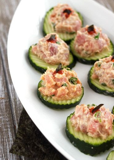 Healthy Tuna Snacks
 Spicy Tuna Bites Food Faith Fitness