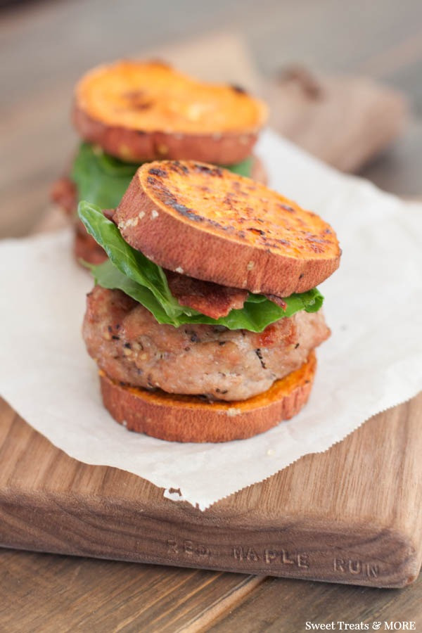 Healthy Turkey Burgers Without Bread
 Sweet Potato Turkey Burger Sliders Boys Ahoy