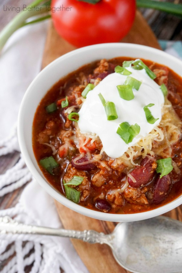 Healthy Turkey Chili 20 Best Ideas Week 10 Easy Recipe Meal Plan Easy Peasy Meals