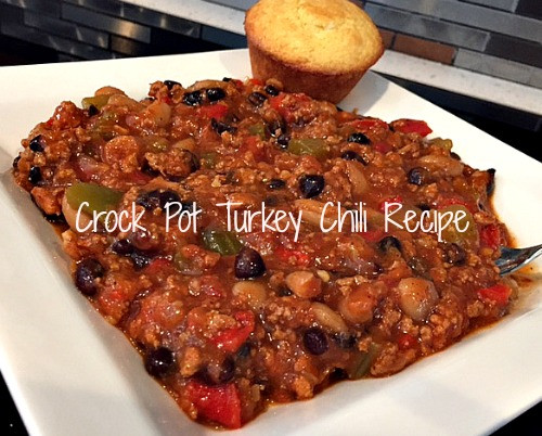 Healthy Turkey Chili Crockpot
 Crock Pot Turkey Chili Recipe Weve Tried It Weve Tried It