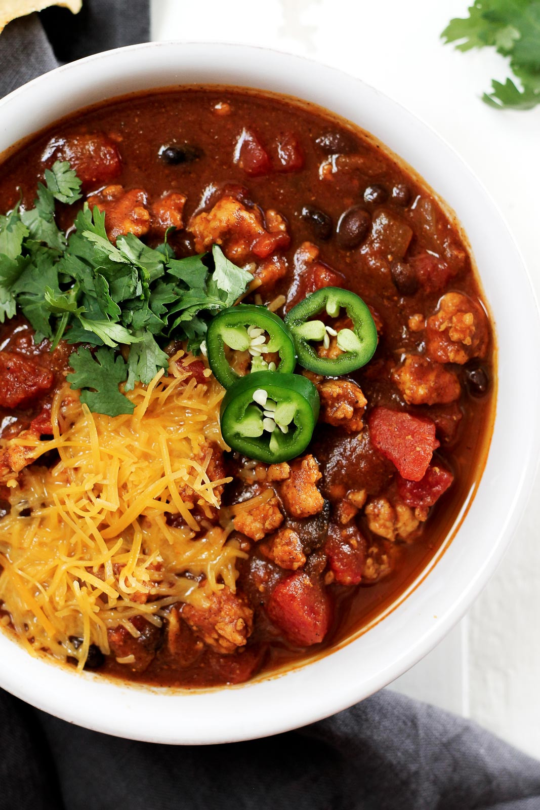 Healthy Turkey Chili Recipe Slow Cooker
 Slow Cooker Black Bean Pumpkin Turkey Chili