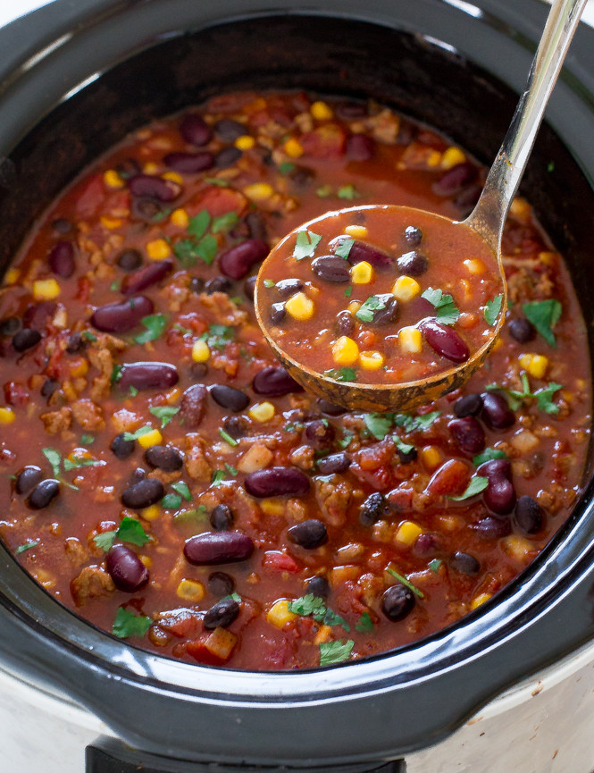 Healthy Turkey Chili Slow Cooker
 Slow Cooker Turkey Chili Chef Savvy