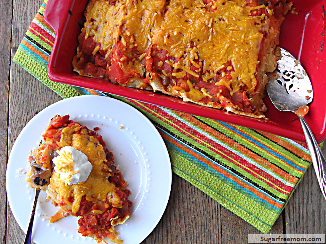 Healthy Turkey Enchiladas
 Healthier Turkey Enchiladas [Gluten Free]