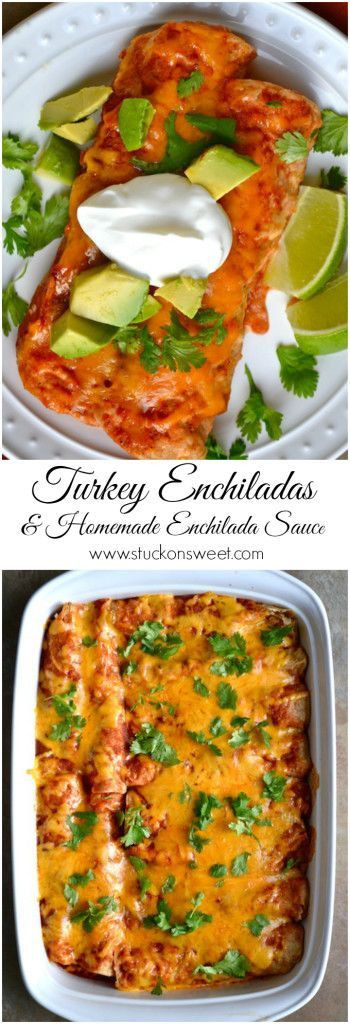 Healthy Turkey Enchiladas
 17 Best ideas about Turkey Enchiladas on Pinterest