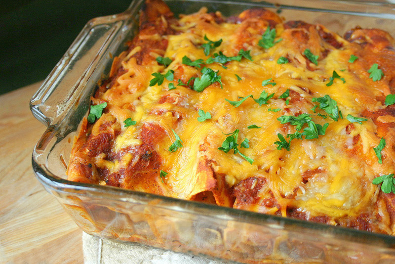 Healthy Turkey Enchiladas
 Turkey Enchiladas By foo