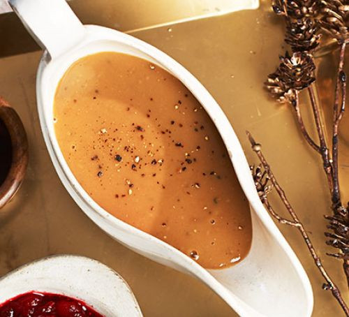 Healthy Turkey Gravy
 Turkey & chestnut gravy recipe