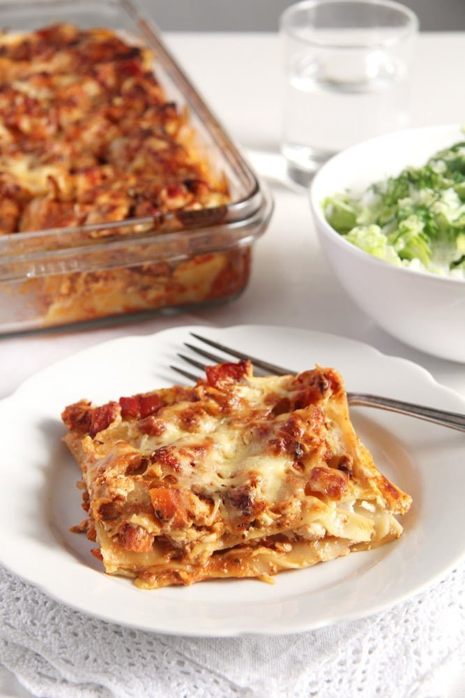 Healthy Turkey Lasagna
 Light and Healthy Turkey and Cream Cheese Lasagna