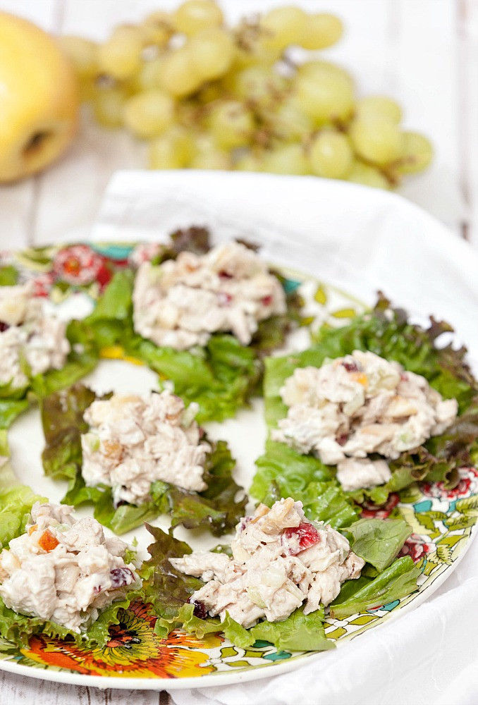 Healthy Turkey Salad Recipe the top 20 Ideas About Healthy Turkey Salad with Grapes Apples &amp; Walnuts