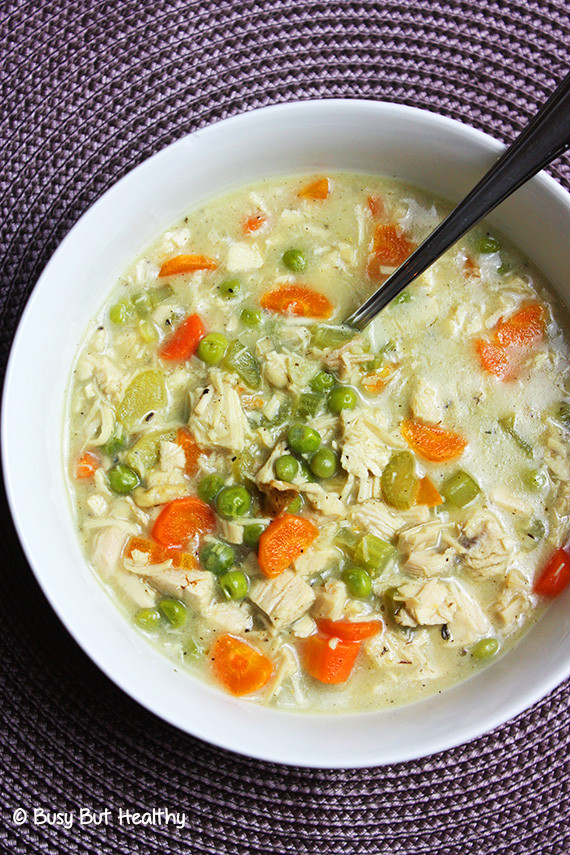 Healthy Turkey Soup
 Healthy Creamy Turkey Soup Busy But Healthy