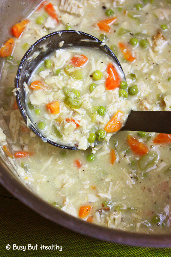 Healthy Turkey Soup
 Healthy Creamy Turkey Soup Busy But Healthy