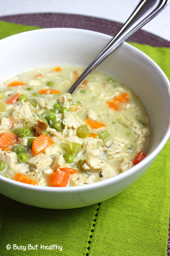 Healthy Turkey Soup
 Healthy Creamy Turkey Soup Busy But Healthy