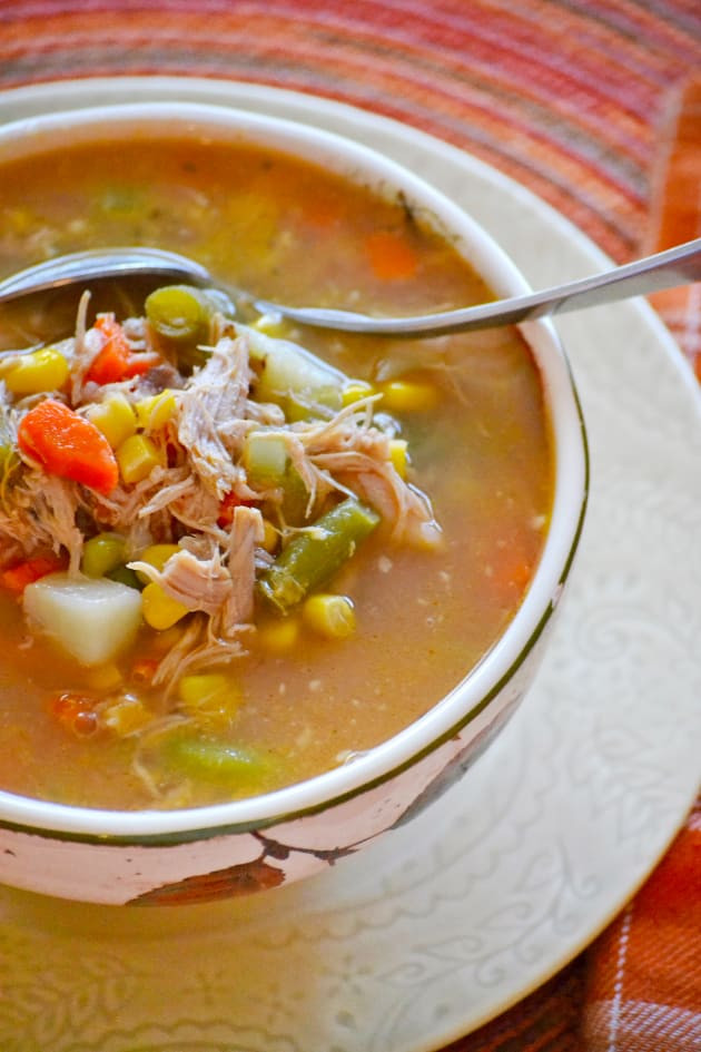 Healthy Turkey Soup
 Turkey Ve able Soup Food Fanatic