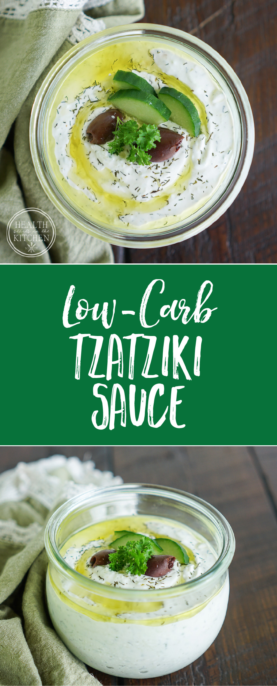 Healthy Tzatziki Sauce
 Low Carb Tzatziki Sauce Health Starts in the Kitchen