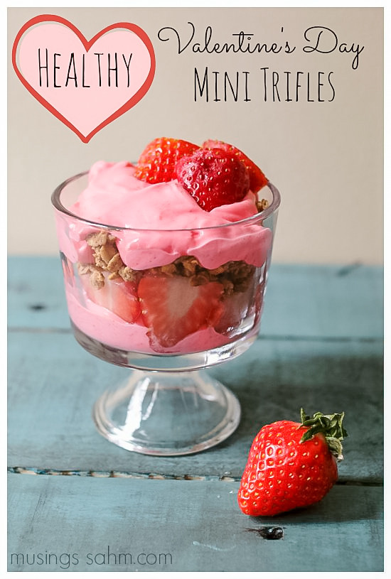 Healthy Valentine'S Day Desserts
 Healthy Valentine s Day Mini Trifles Living Well Mom