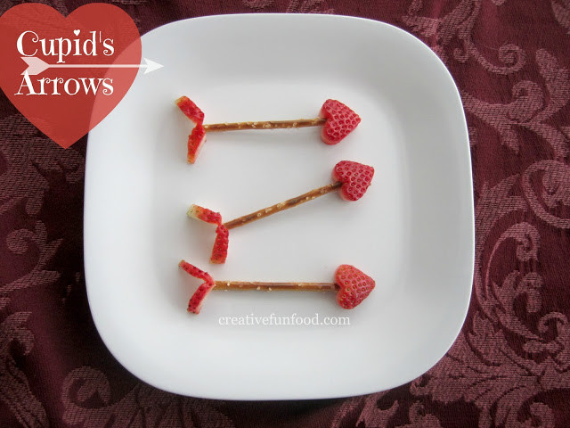 Healthy Valentine'S Day Snacks
 Creative Food Cupid s Arrows A Healthy Valentine s Day Snack