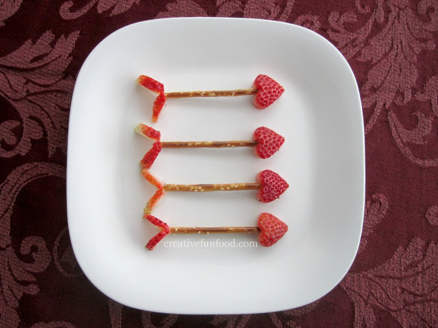 Healthy Valentines Day Snacks
 Creative Food Cupid s Arrows A Healthy Valentine s Day Snack