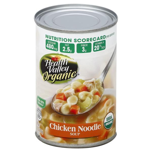 Healthy Valley Soups
 Health Valley Organic Soup Chicken Noodle Publix