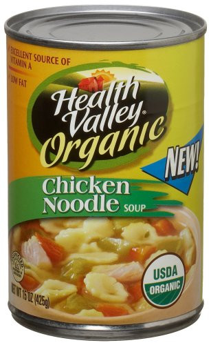 Healthy Valley Soups
 Health Valley Organic Soup Chicken Noodle 15 Ounce Units