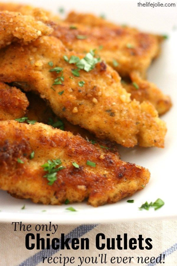 Healthy Veal Cutlet Recipes
 17 best ideas about Chicken Cutlet Recipes on Pinterest