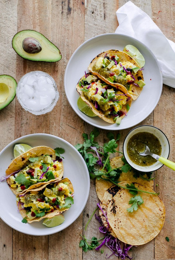 Healthy Veg Breakfast
 Ve arian Breakfast Tacos A Beautiful Plate