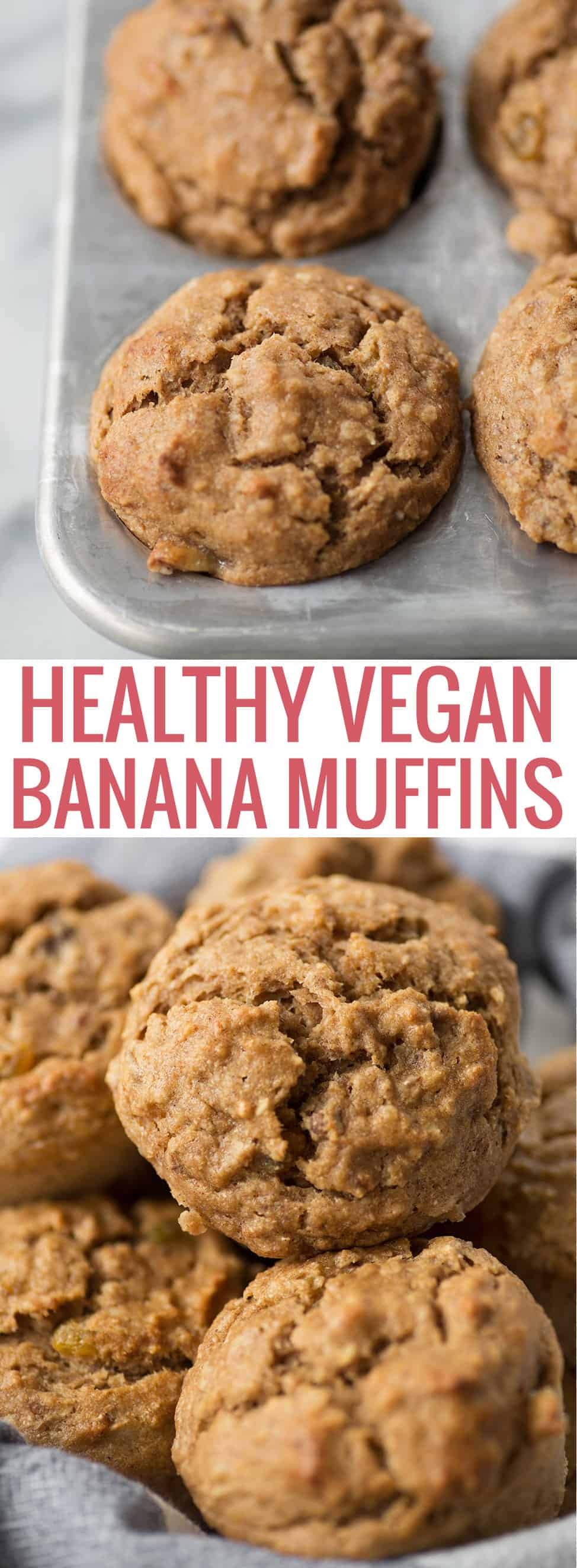 Healthy Vegan Breakfast Muffins
 Healthy Vegan Banana Muffins Video Delish Knowledge