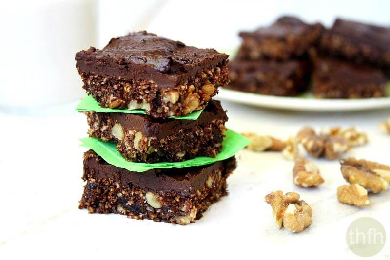 Healthy Vegan Brownies
 Gluten Free Vegan Walnut and Oat Brownies