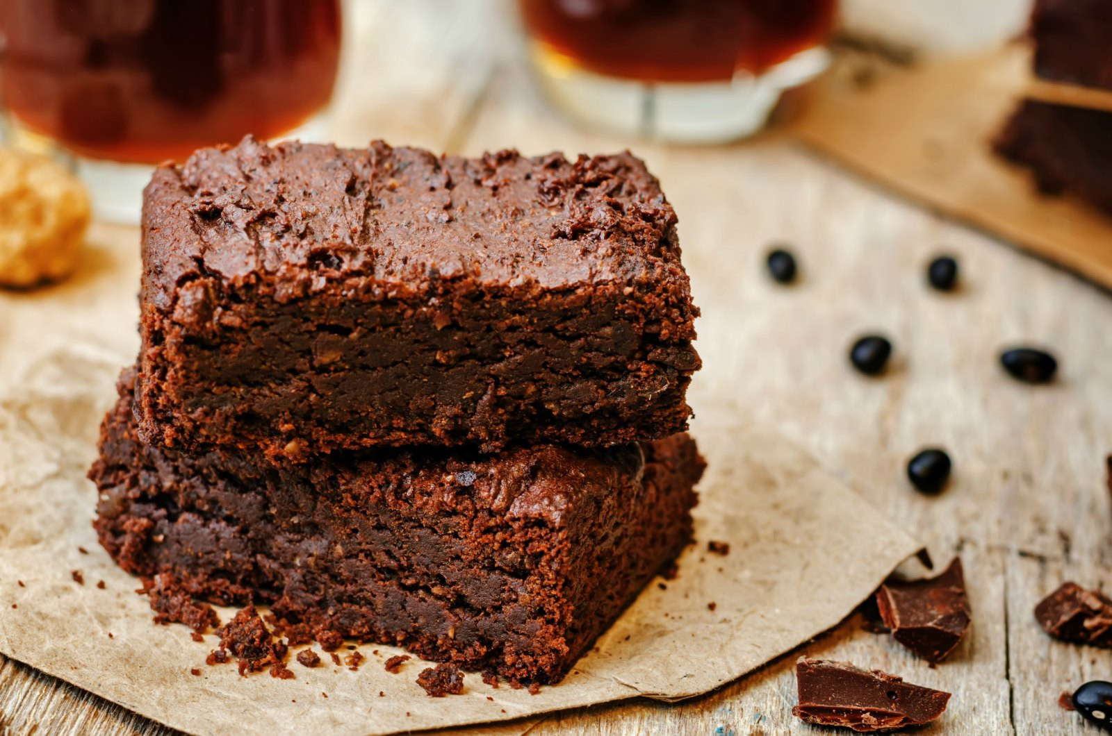 Healthy Vegan Brownies
 Healthy Vegan Brownies Fudgy Oil Free & Gluten Free