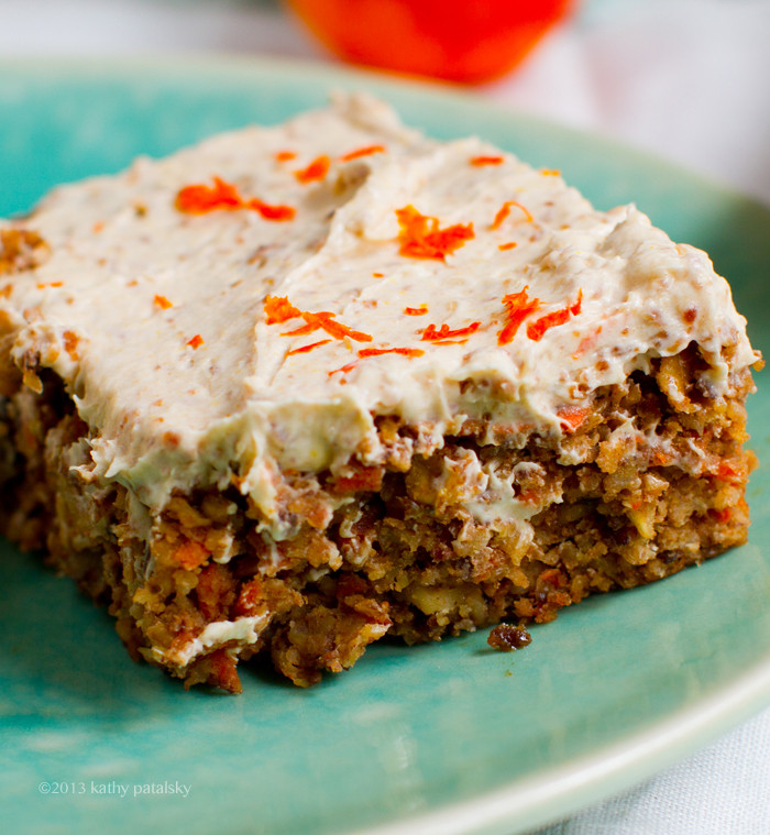 Healthy Vegan Carrot Cake
 Vegan Carrot Cake with Cream Cheese Frosting Healthy Dessert