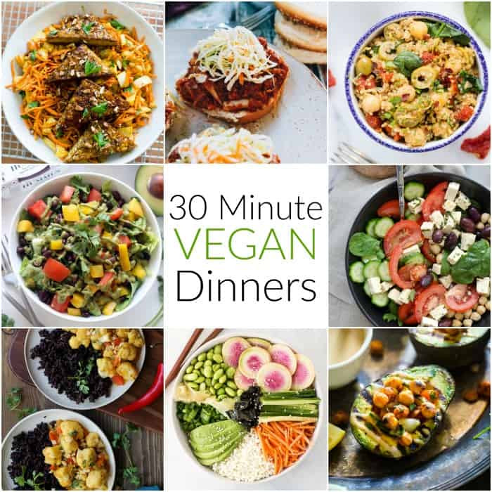 Healthy Vegan Dinners
 30 Minute Vegan Dinners Hummusapien