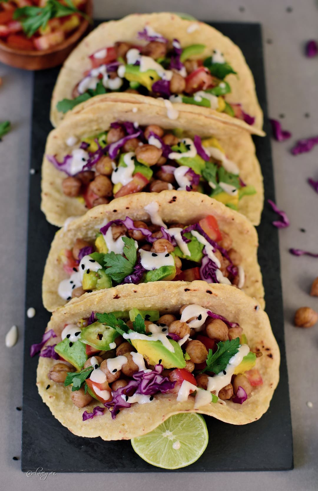 Healthy Vegan Gluten Free Recipes the 20 Best Ideas for Vegan Chickpea Tacos