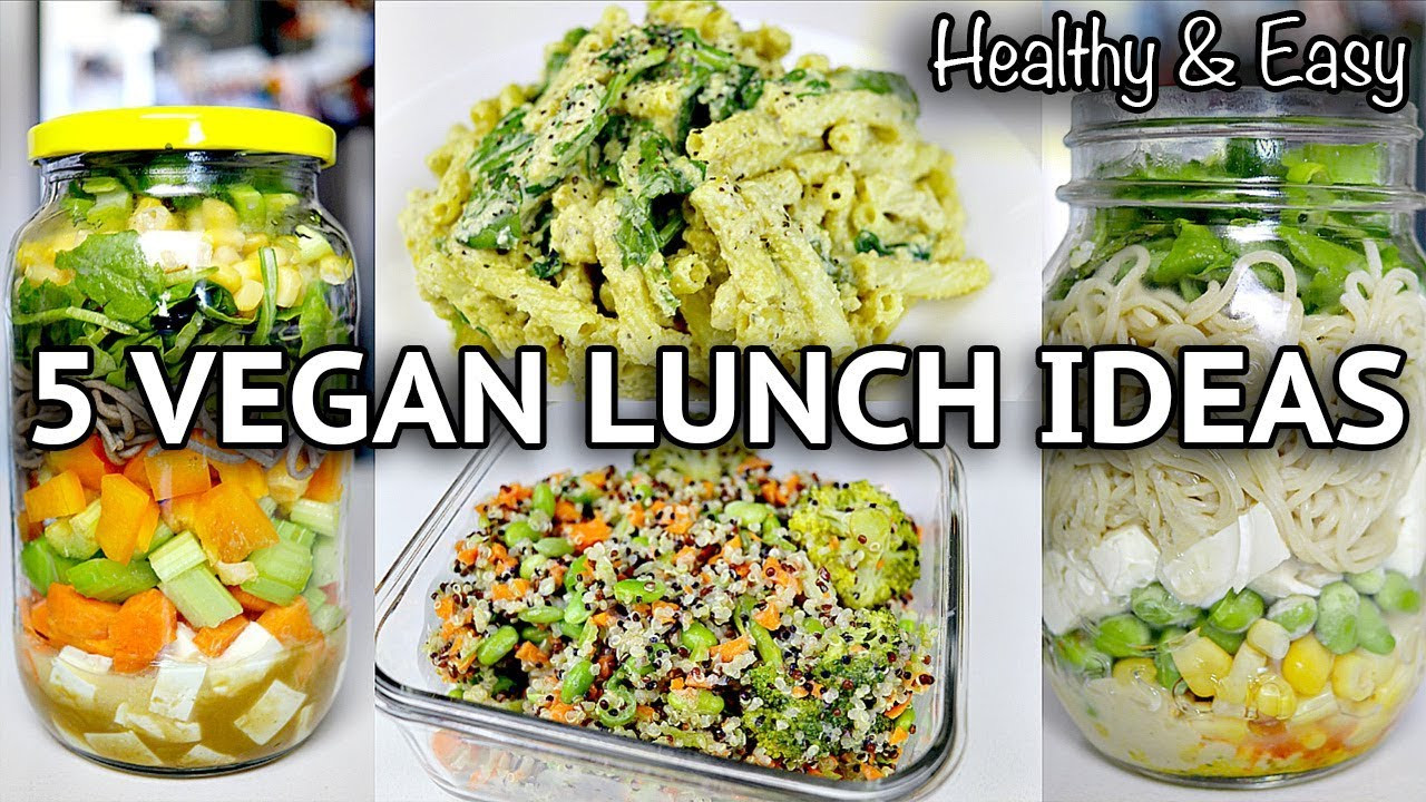 Healthy Vegan Lunch Recipes
 EASY HEALTHY VEGAN LUNCH RECIPES BACK TO SCHOOL WORK