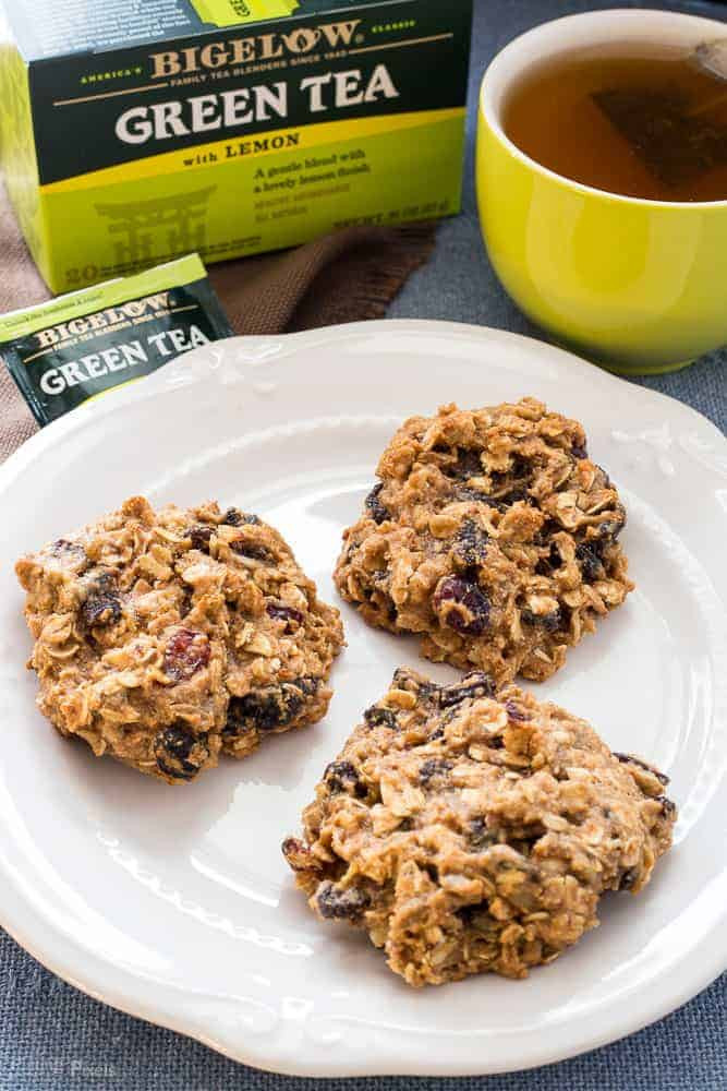Healthy Vegan Peanut Butter Cookies
 Healthy Vegan Peanut Butter Breakfast Cookies Plating