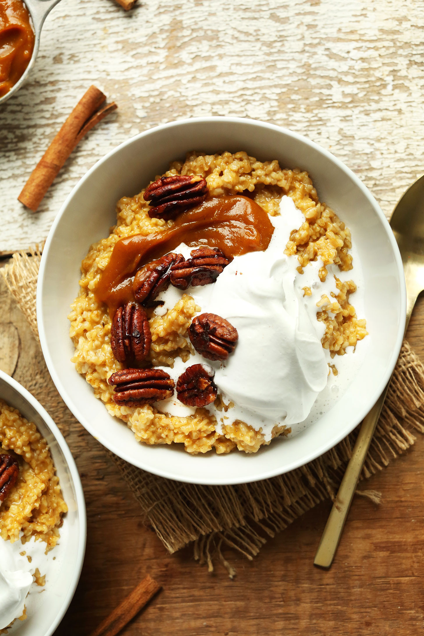 Healthy Vegan Pumpkin Pie
 Pumpkin Pie Oats