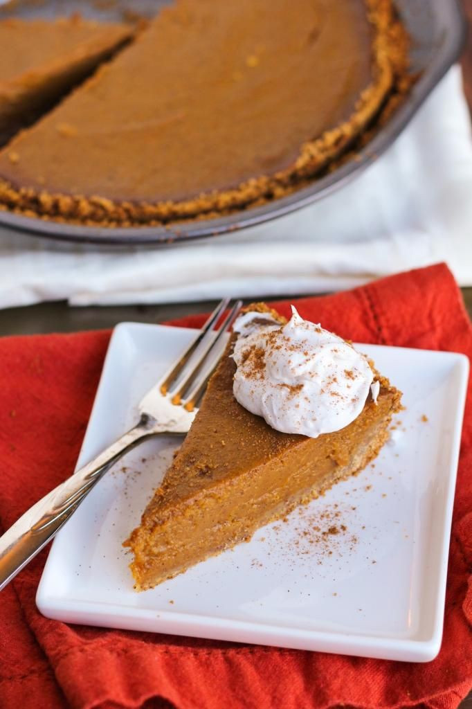 Healthy Vegan Pumpkin Pie
 Healthy vegan pumpkin pie