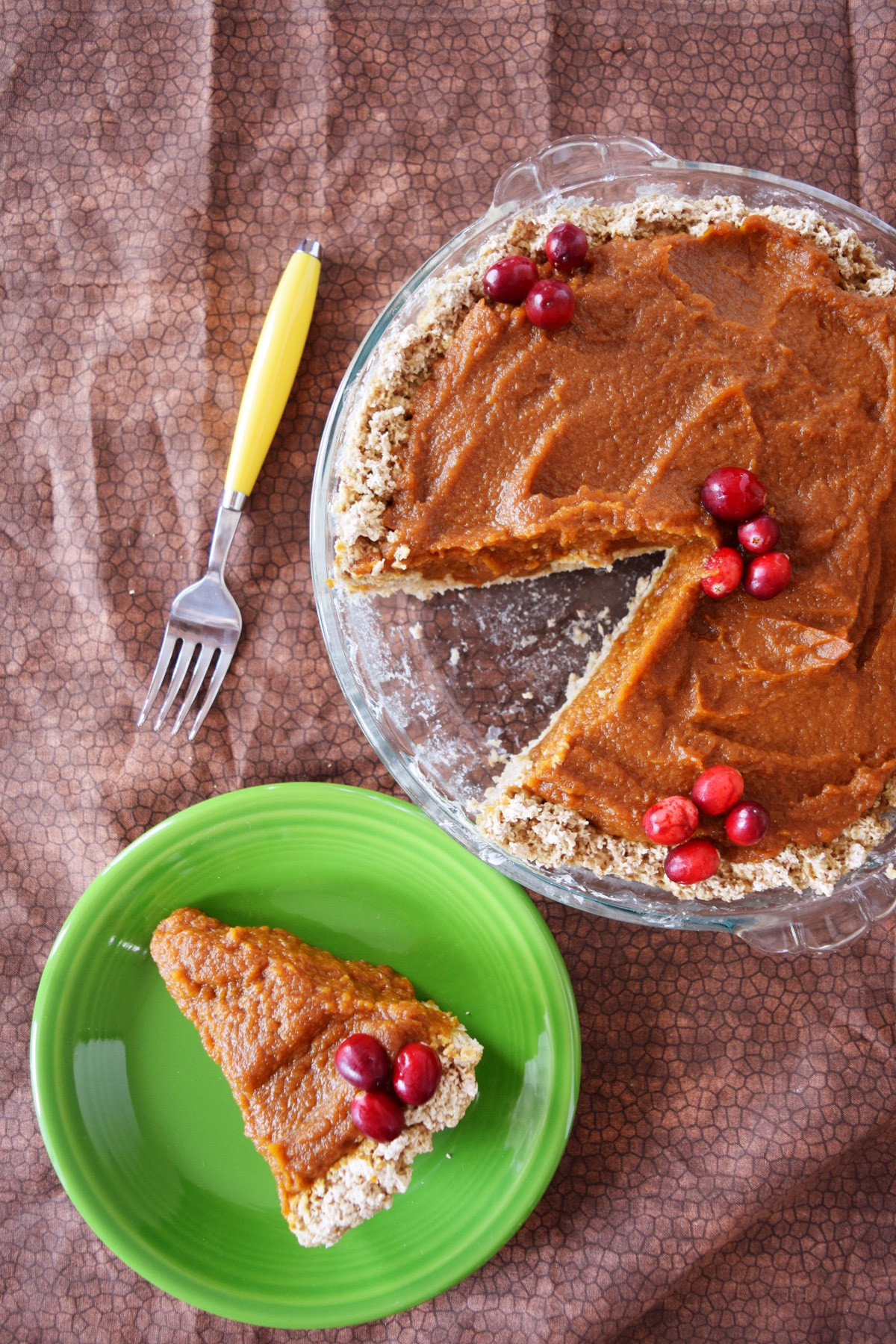 Healthy Vegan Pumpkin Pie
 Vegan Pumpkin Pie Beaming Banana