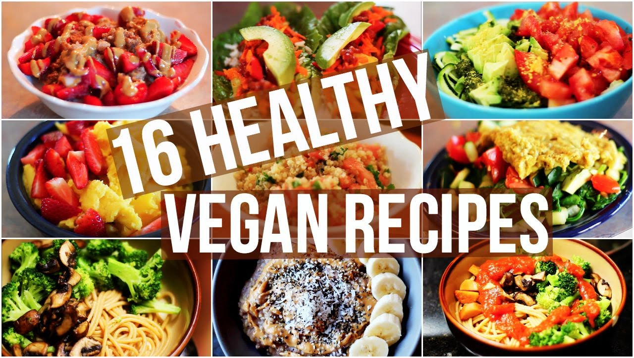 Healthy Vegan Recipes
 My 16 Favourite Healthy Vegan Recipes
