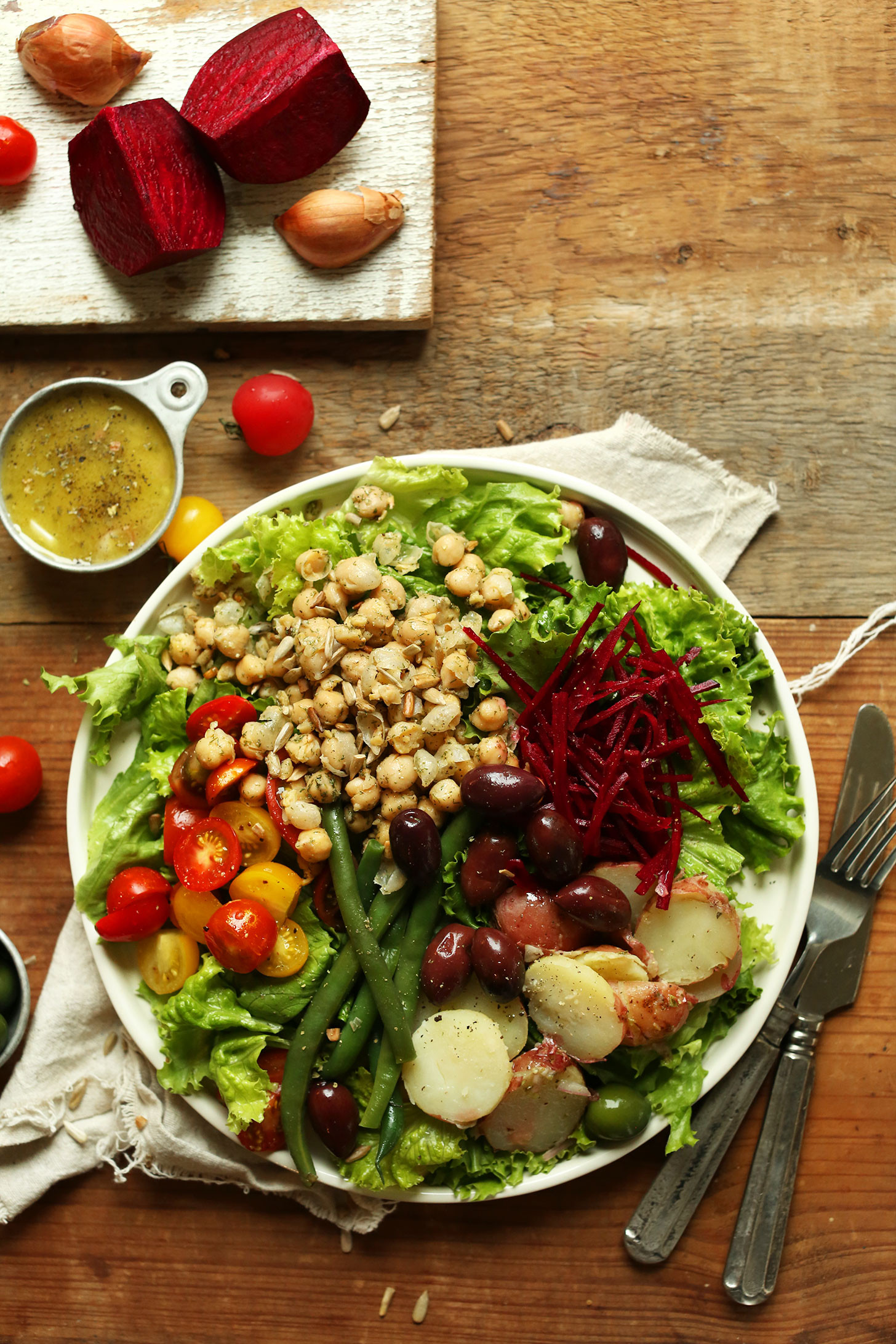 Healthy Vegan Salads
 Vegan Nicoise Salad