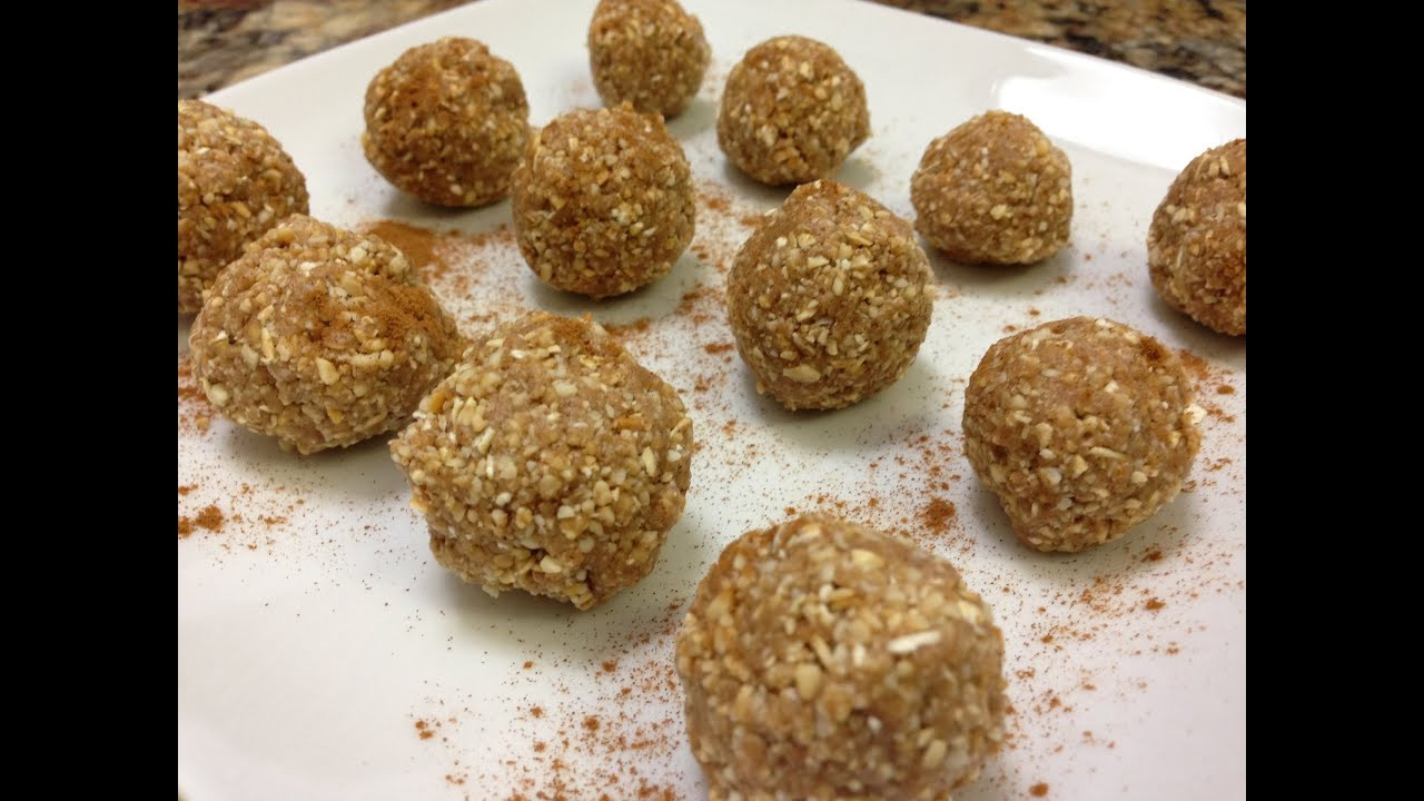 Healthy Vegan Snack Recipes
 Cinnamon Maple Protein Balls Recipe HASfit Healthy