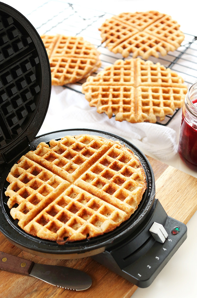 Healthy Vegan Waffles
 Vegan Gluten Free Waffles