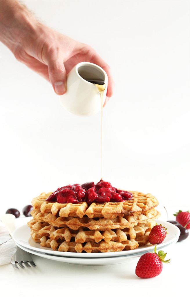 Healthy Vegan Waffles
 15 Healthy Waffle Recipes for Waffle Day The Sassy Dietitian