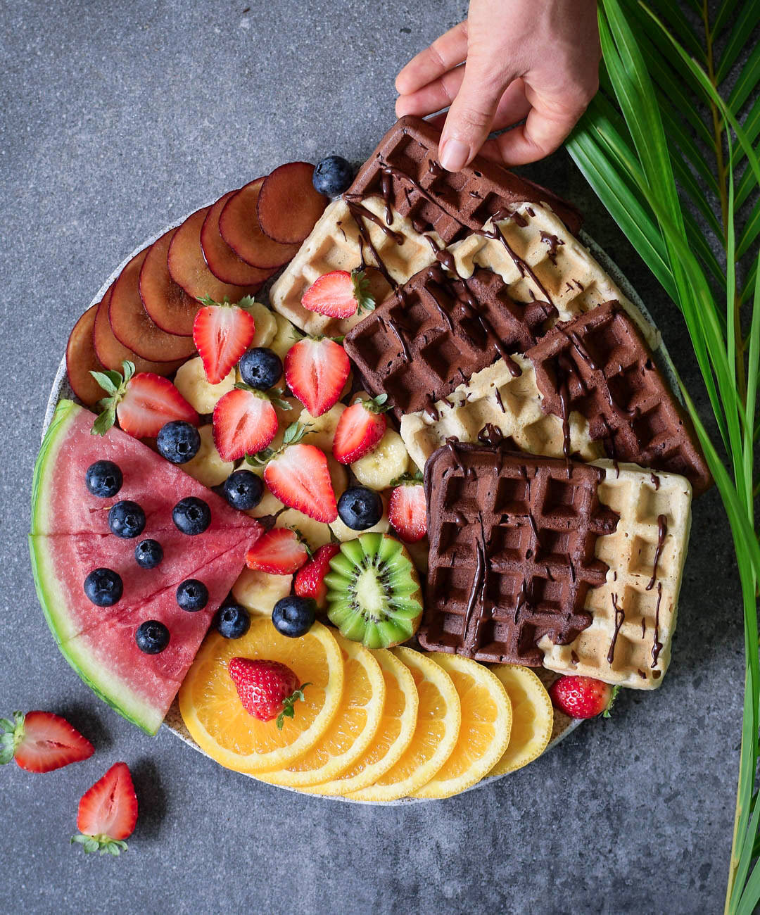 Healthy Vegan Waffles
 Vegan gluten free waffles